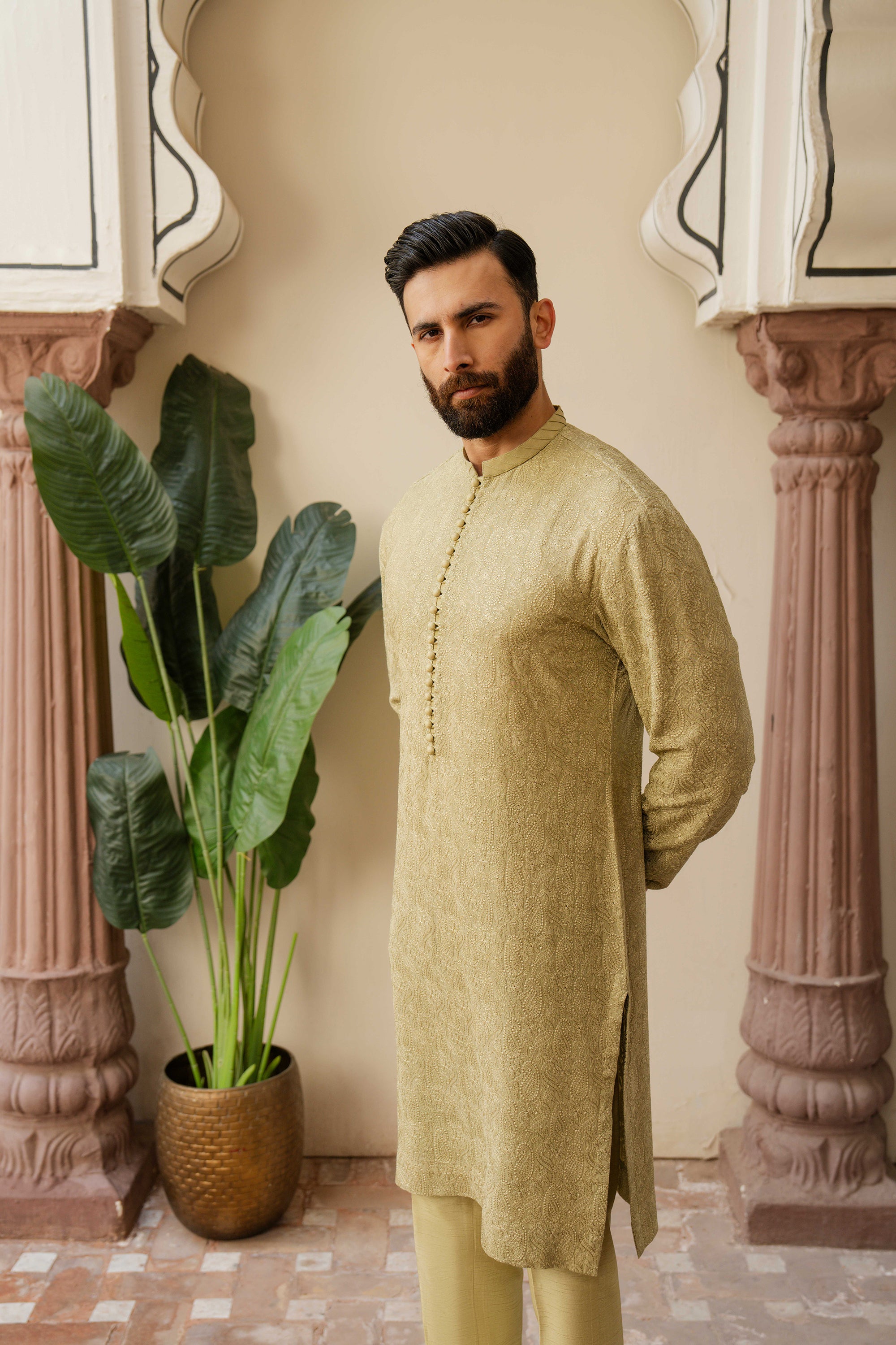 Emir Kurta & Open Sherwani